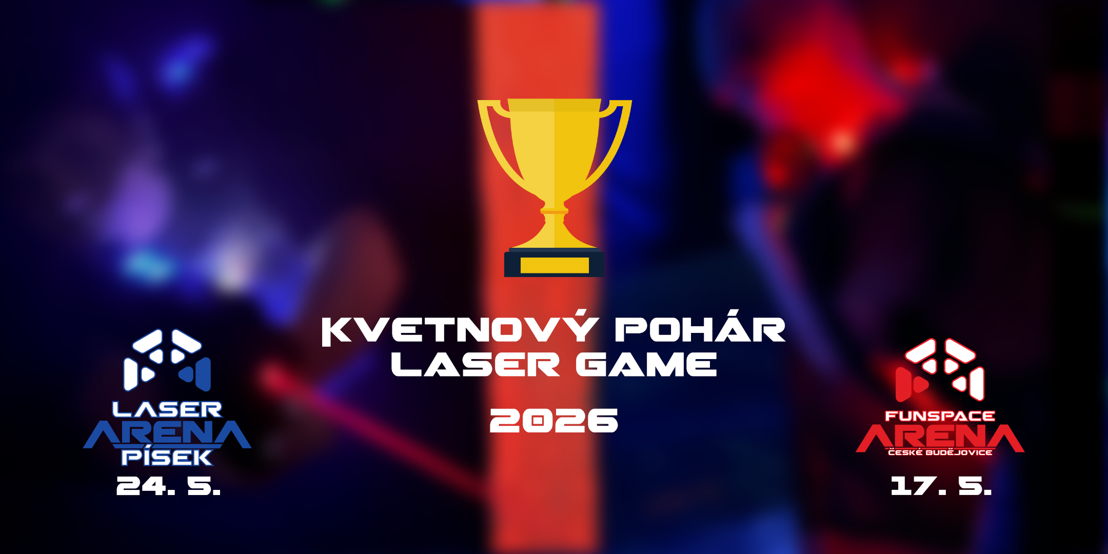 Květnový pohár laser game 2026