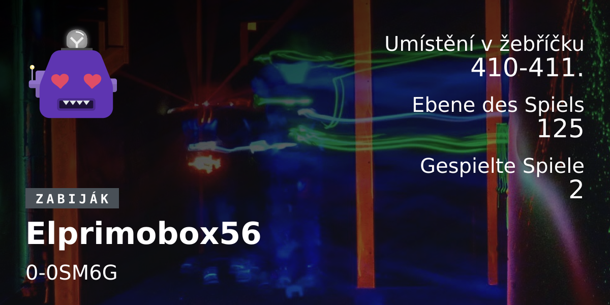 Spieler-Statistiken Elprimobox56
