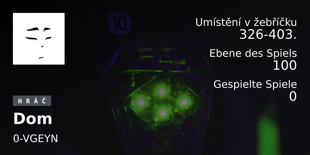 Spieler-Statistiken Dom 