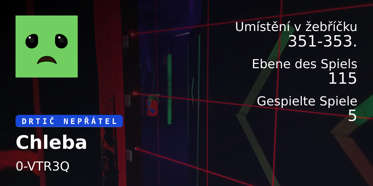Spieler-Statistiken Chleba