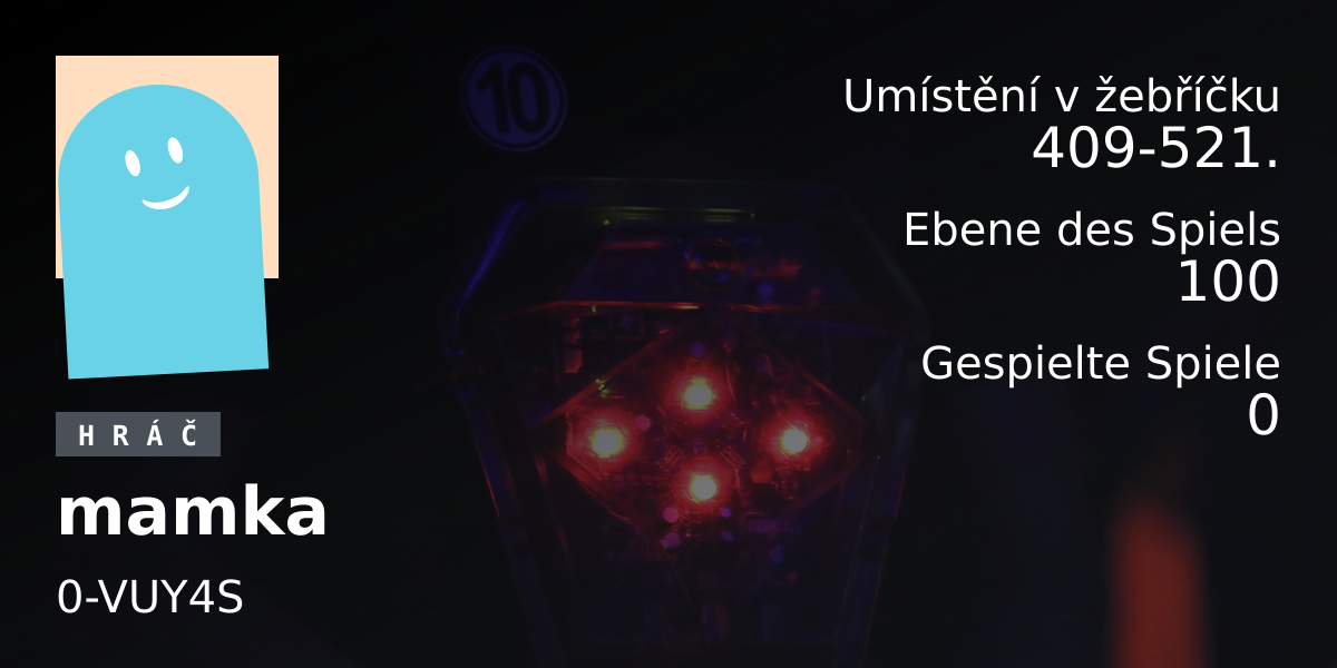 Spieler-Statistiken mamka