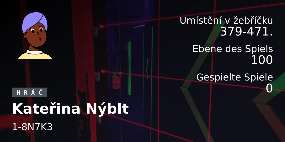 Spieler-Statistiken Kateřina Nýblt