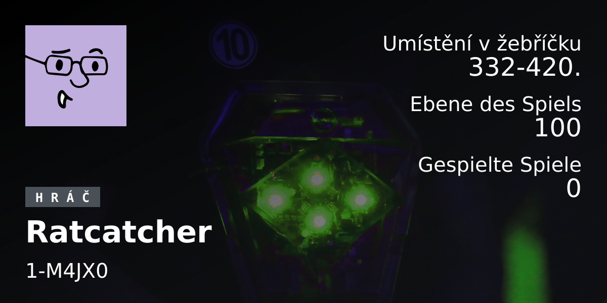 Spieler-Statistiken Ratcatcher