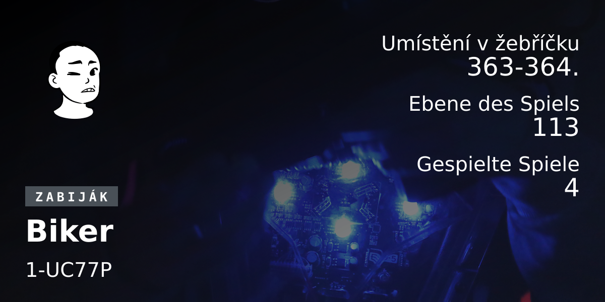 Spieler-Statistiken Biker
