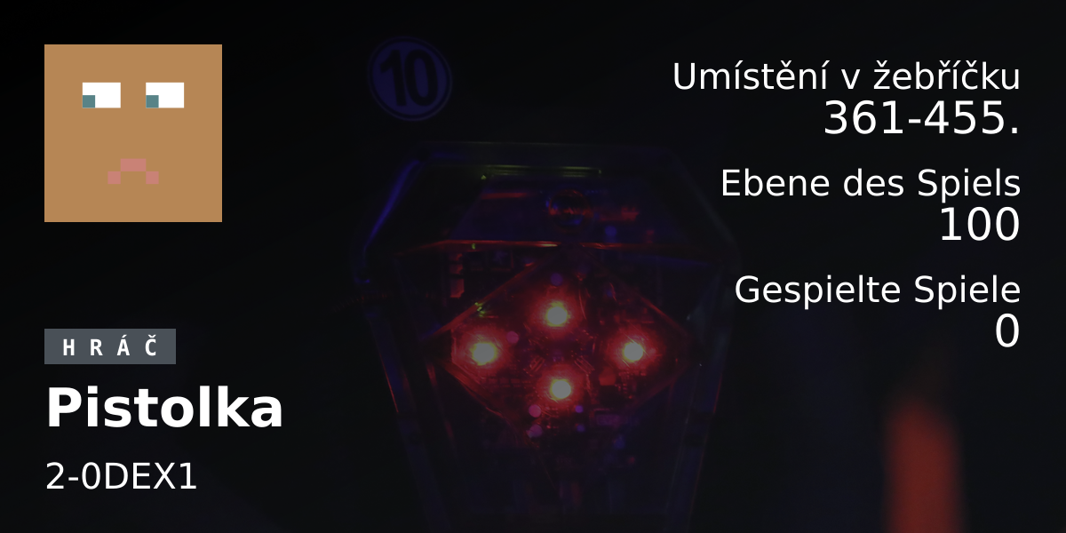 Spieler-Statistiken Pistolka