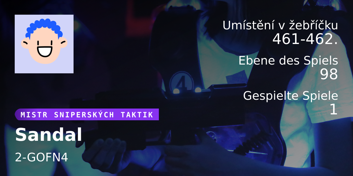Spieler-Statistiken Sandal