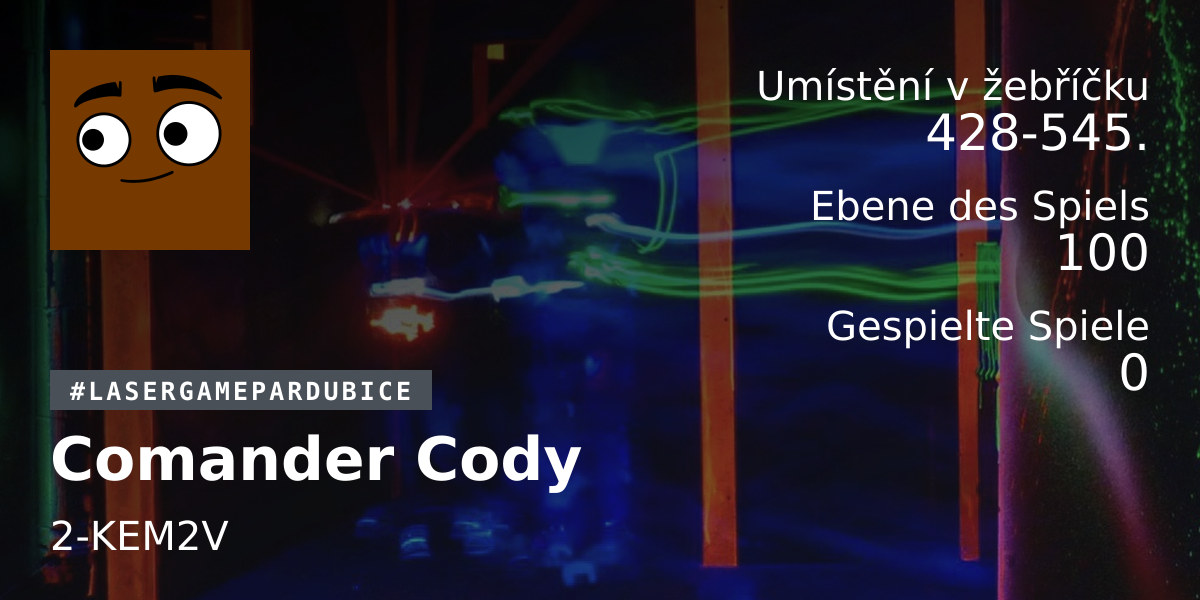 Spieler-Statistiken Comander Cody