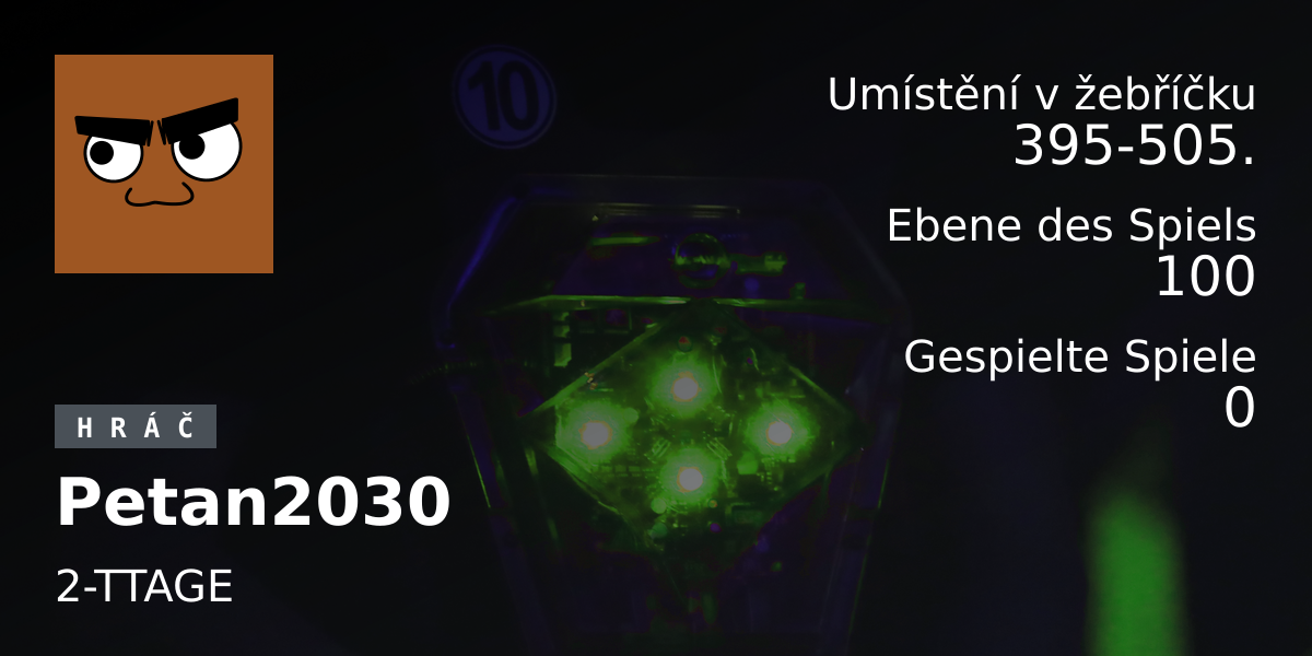 Spieler-Statistiken Petan2030