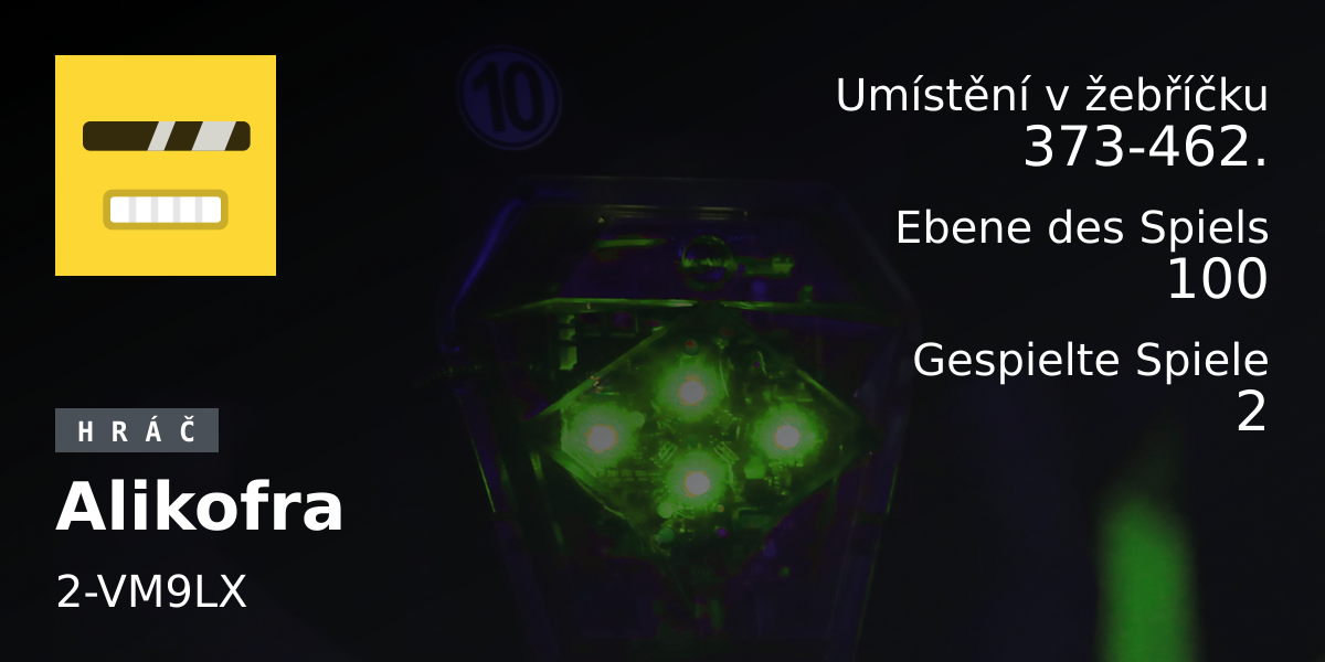 Spieler-Statistiken Alikofra