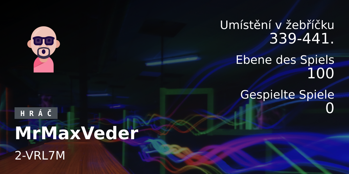 Spieler-Statistiken MrMaxVeder 