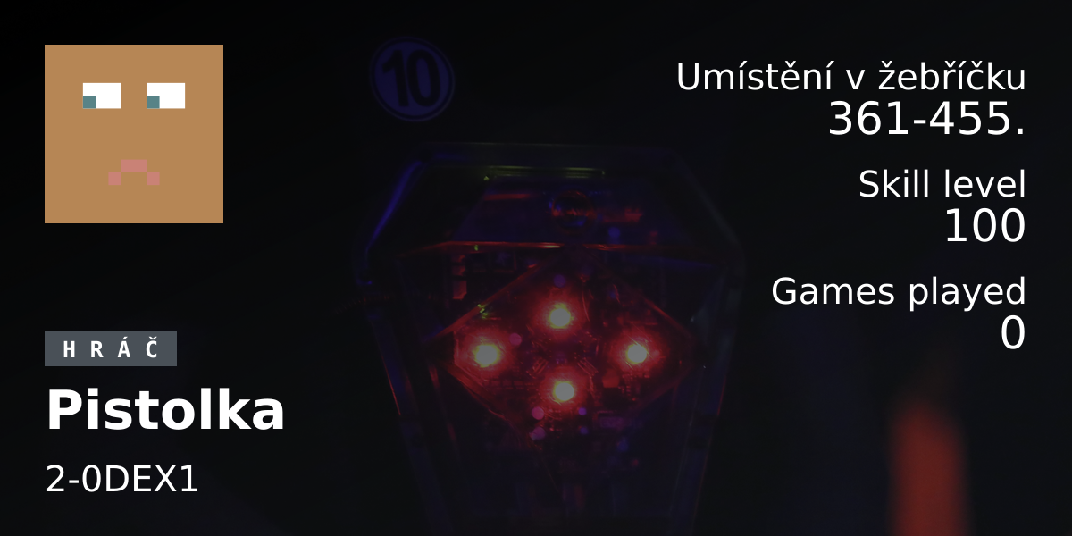 Player Stats Pistolka