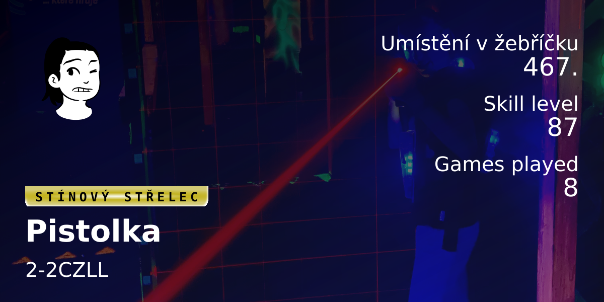 Player Stats Pistolka