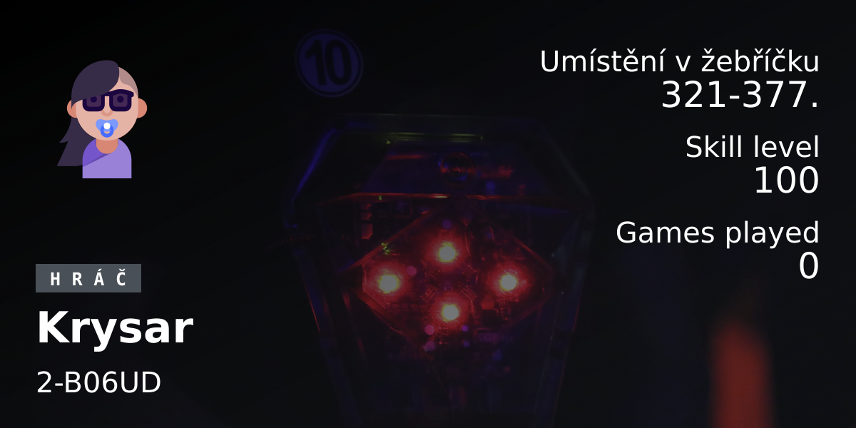 Player Stats Krysar