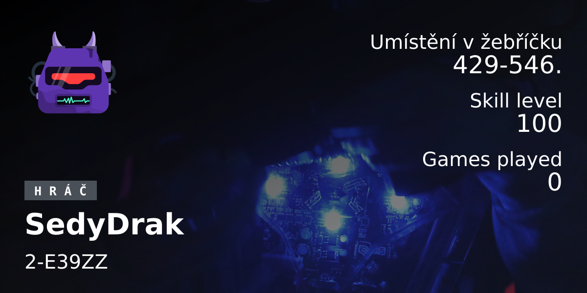 Player Stats SedyDrak
