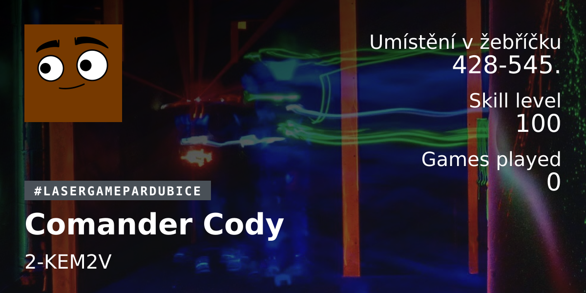 Player Stats Comander Cody