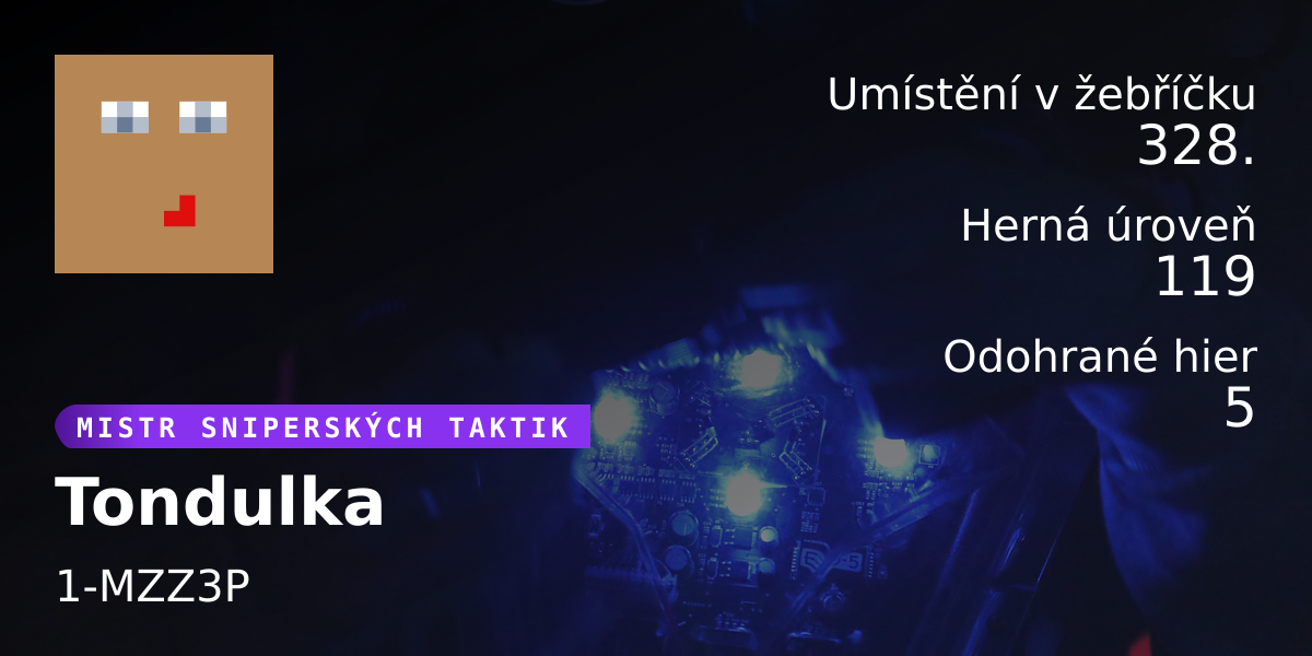 Štatistiky hráča Tondulka