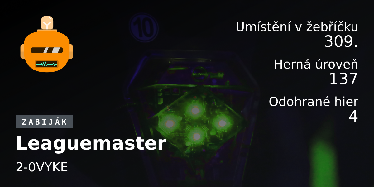 Štatistiky hráča Leaguemaster