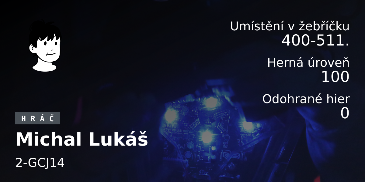Štatistiky hráča Michal Lukáš