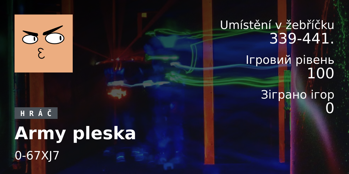 Статистика гравців Army pleska