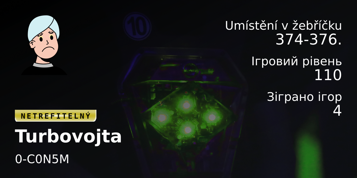Статистика гравців Turbovojta