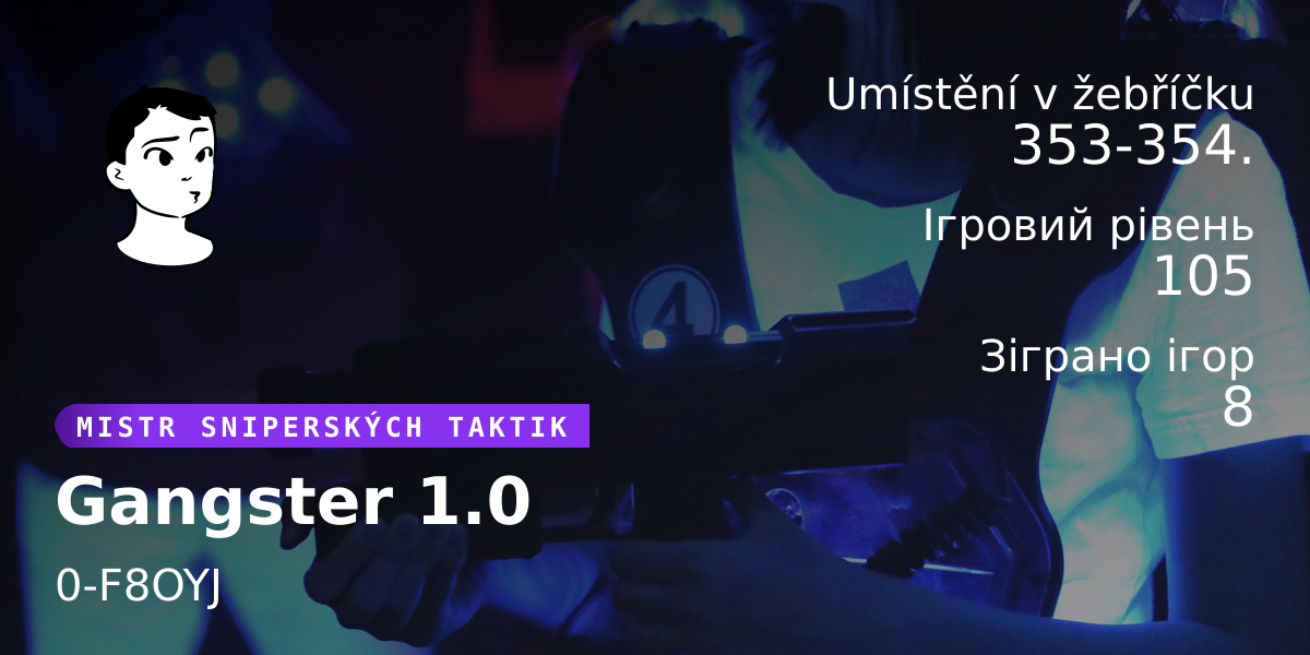 Статистика гравців Gangster 1.0