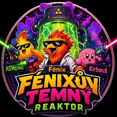 Logo týmu - FÉNIXŮV TEMNÝ REAKTOR