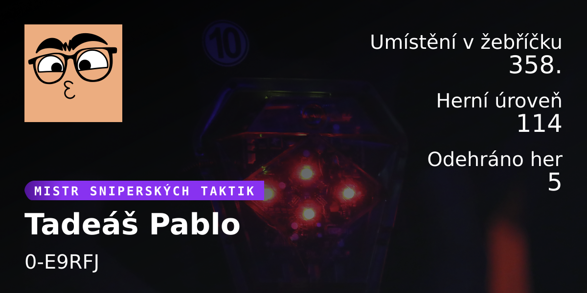 Statistiky hráče Tadeáš Pablo