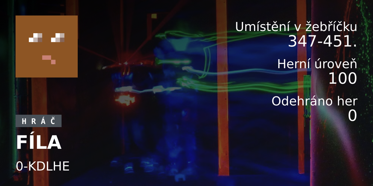 Statistiky hráče FÍLA