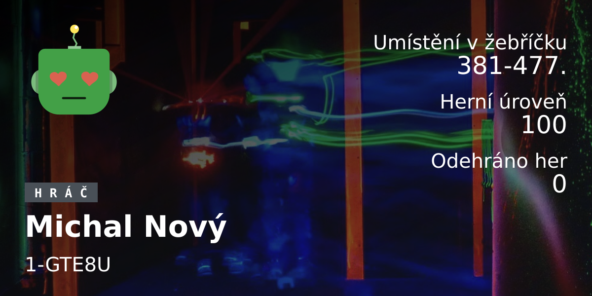 Statistiky hráče Michal Nový