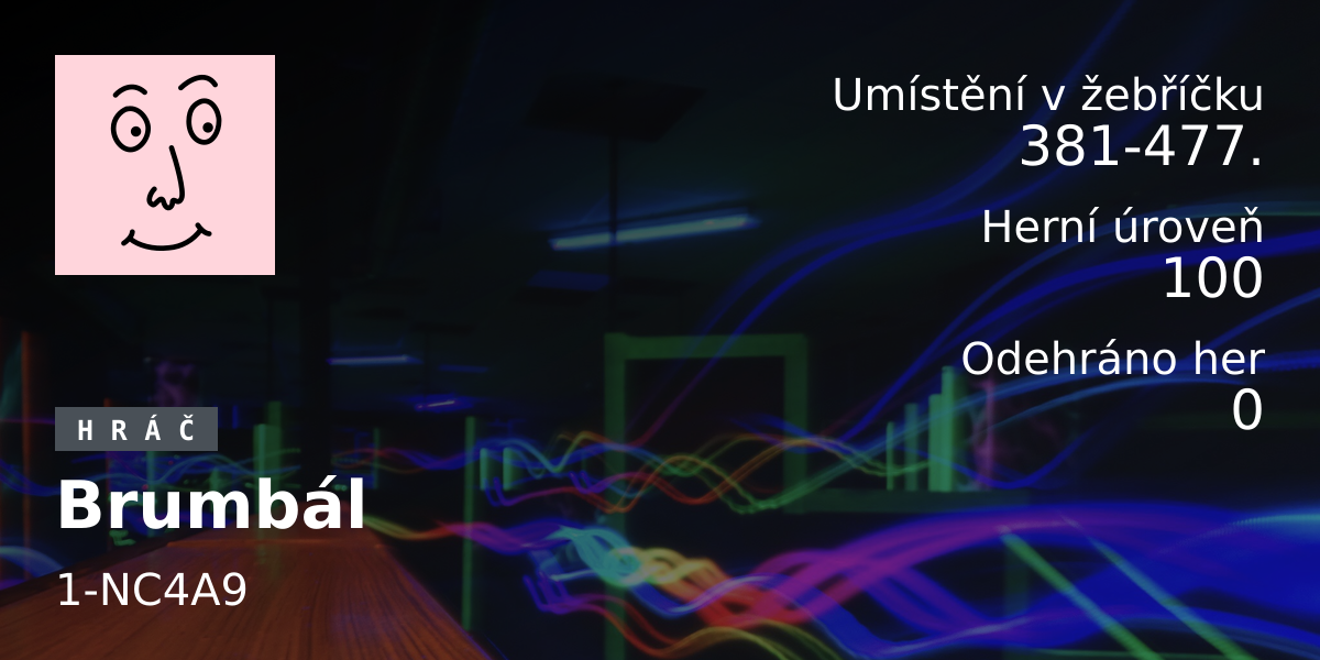 Statistiky hráče Brumbál