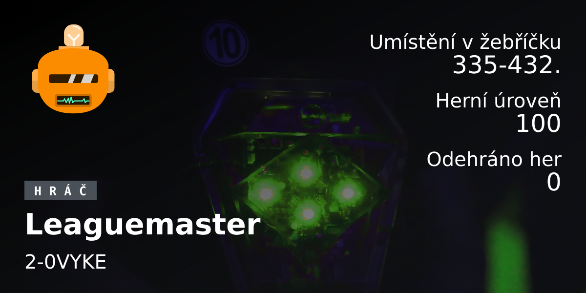 Statistiky hráče Leaguemaster