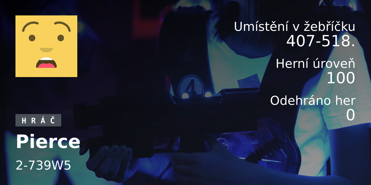 Statistiky hráče Pierce