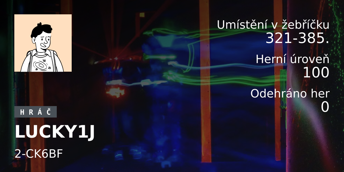 Statistiky hráče LUCKY1J