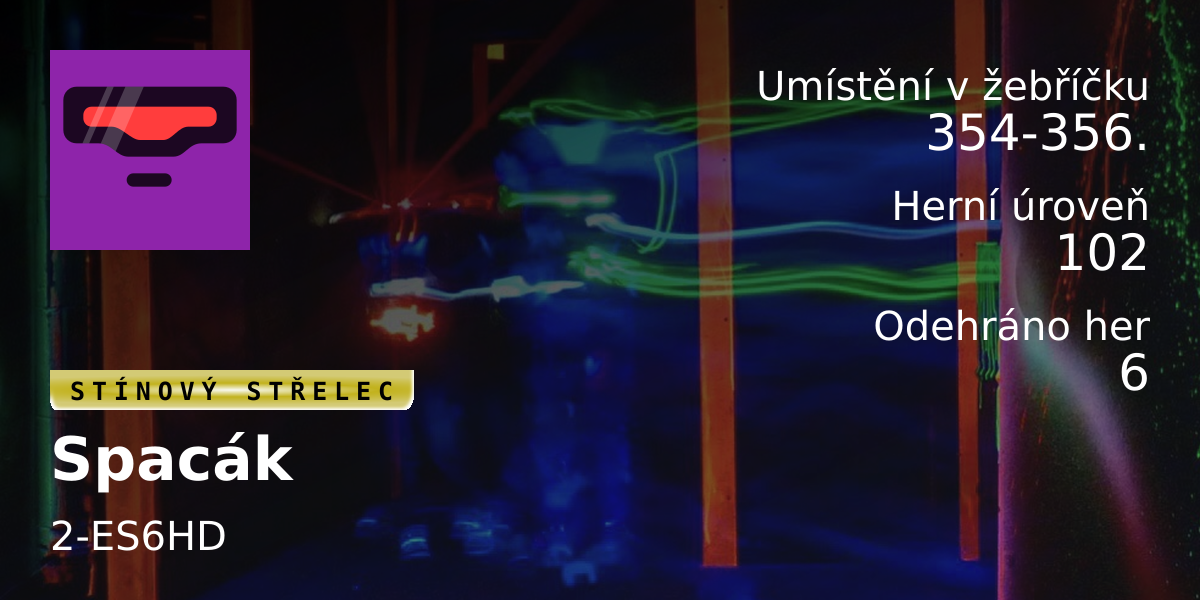 Statistiky hráče Spacák