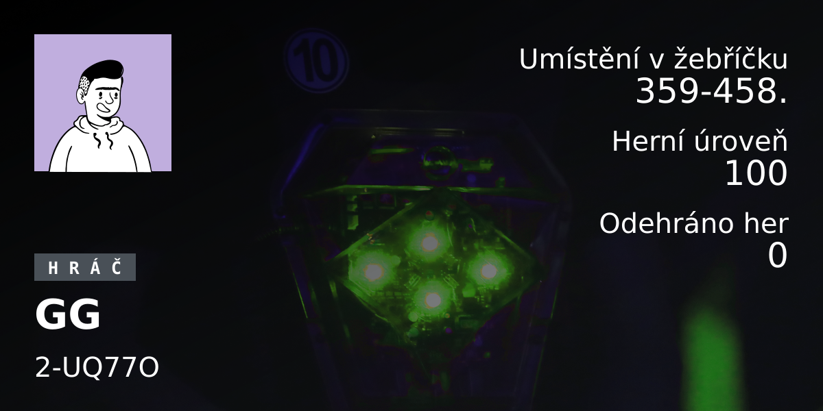 Statistiky hráče GG