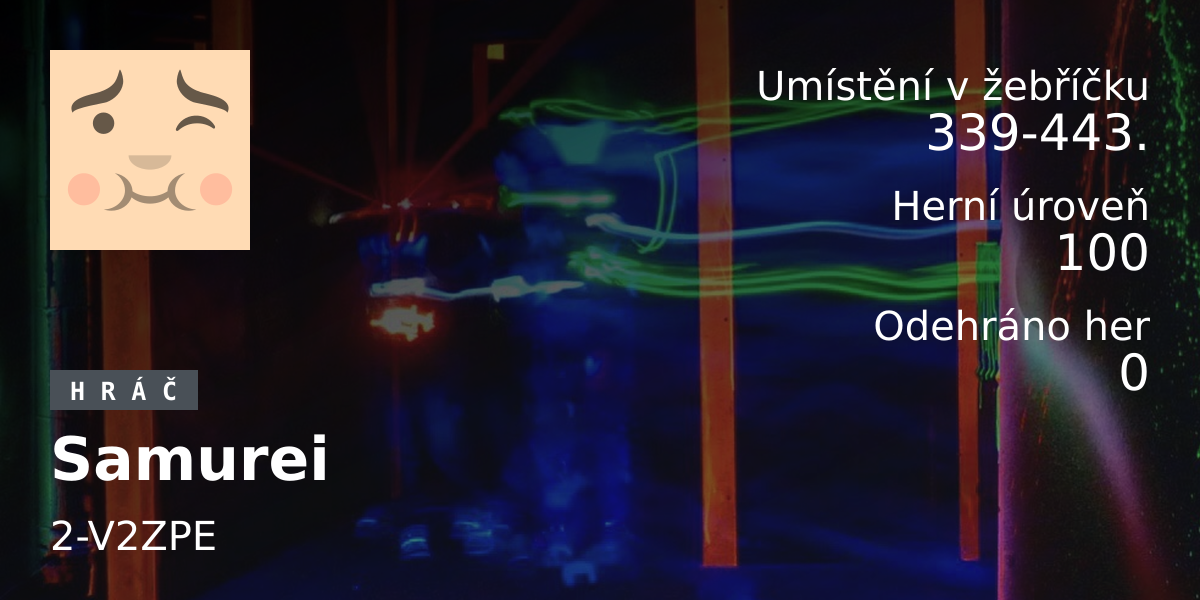 Statistiky hráče Samurei 