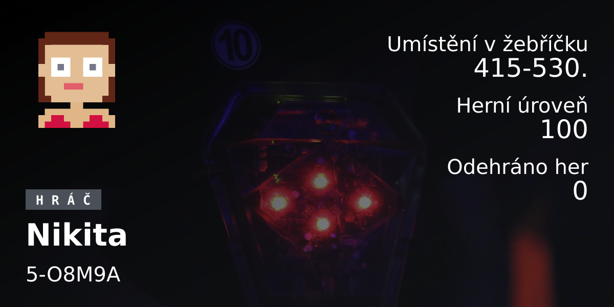 Statistiky hráče Nikita